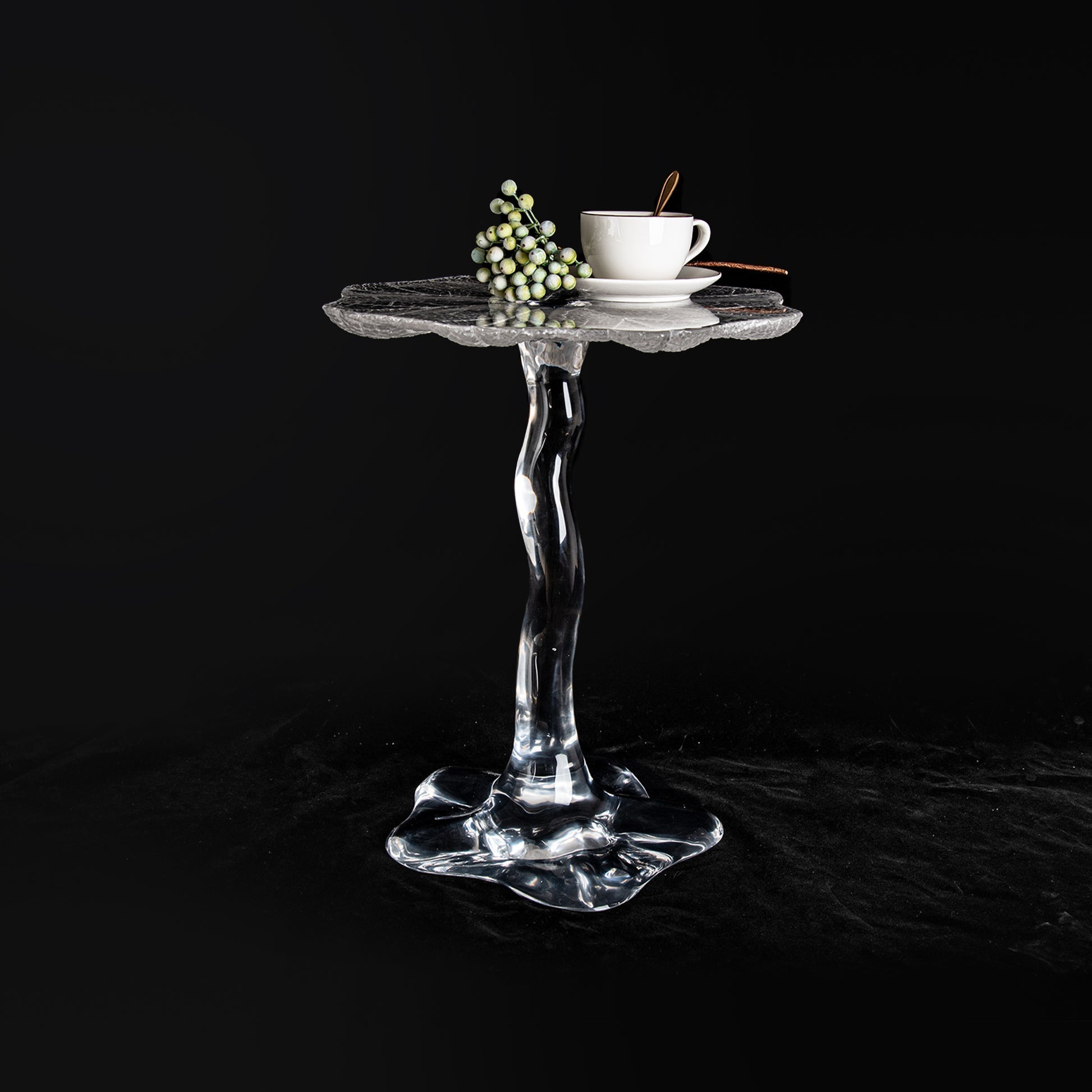 Lotus Acrylic Side Table