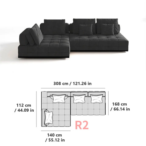 Lvasse Modular Sectional Sofa
