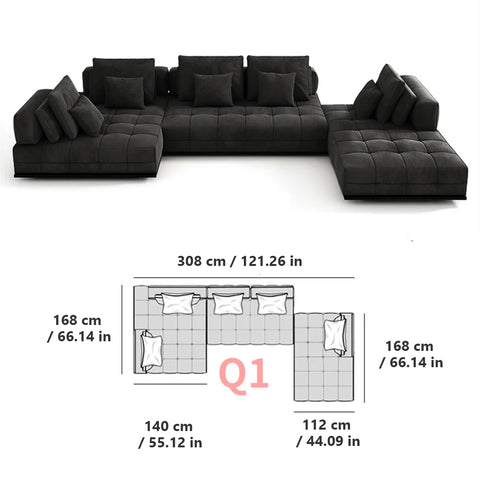 Lvasse Modular Sectional Sofa