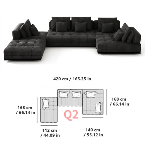 Lvasse Modular Sectional Sofa