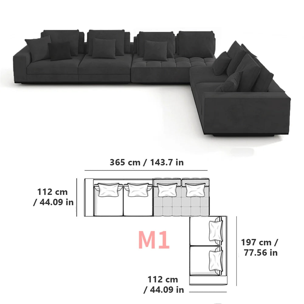 Lvasse Modular Sectional Sofa