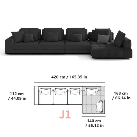 Lvasse Modular Sectional Sofa