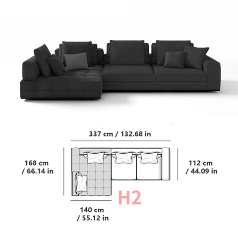 Lvasse Modular Sectional Sofa