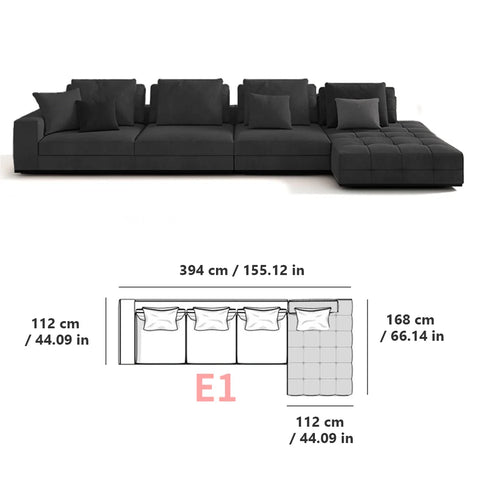 Lvasse Modular Sectional Sofa