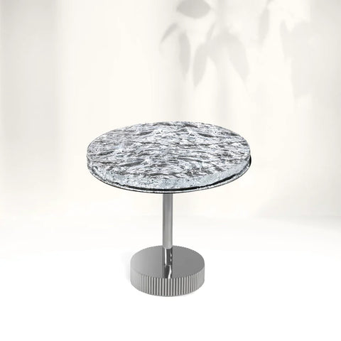 Miele Series Wave Acrylic Side Table