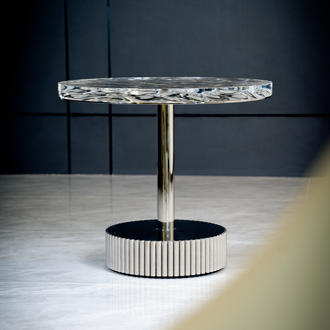 Miele Series Wave Acrylic Side Table