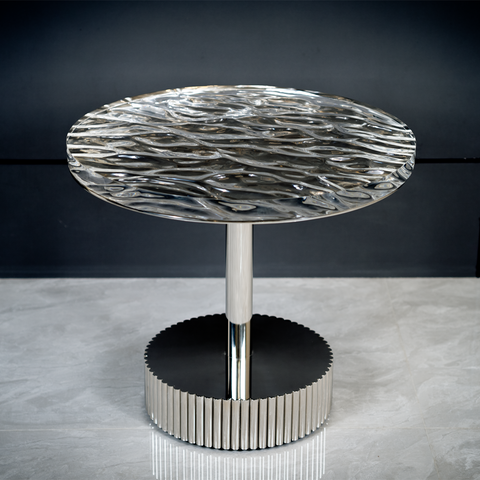 Miele Series Wave Acrylic Side Table