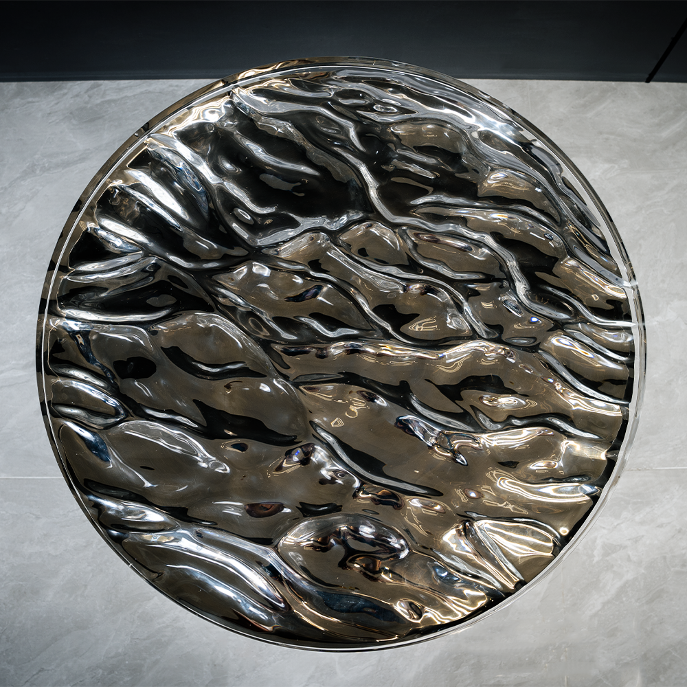 Miele Series Wave Acrylic Side Table