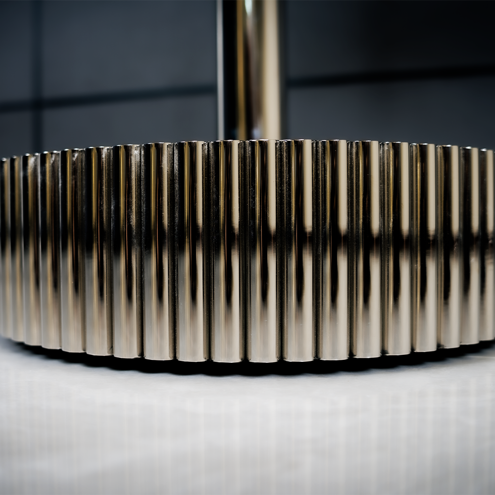 Miele Series Wave Acrylic Side Table