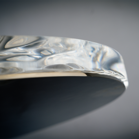 Miele Series Wave Acrylic Side Table