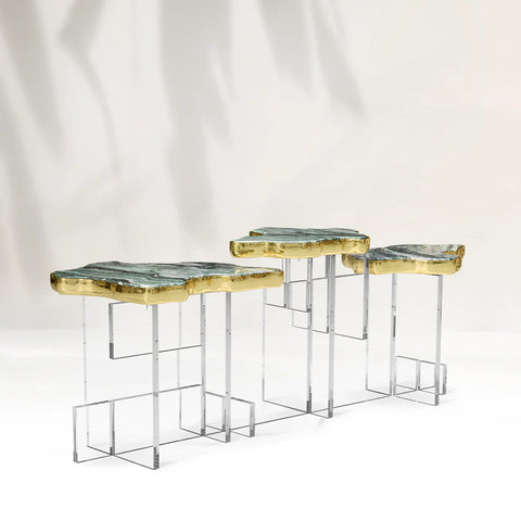 Monet Ⅱ Marble Side Table