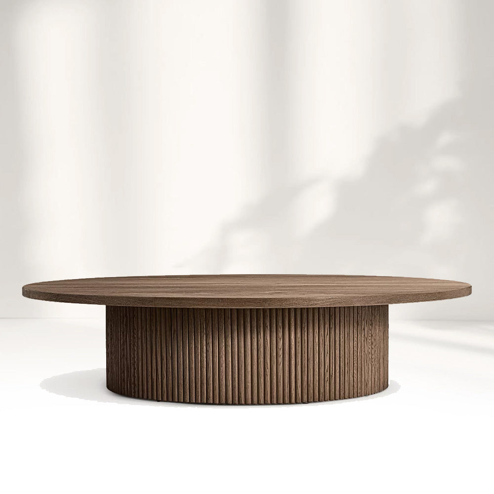 Mulho Round Wood Coffee Table