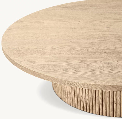 Mulho Round Wood Coffee Table