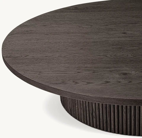 Mulho Round Wood Coffee Table