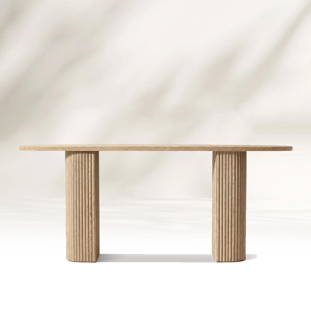 Mulho Plank Wood Console Table