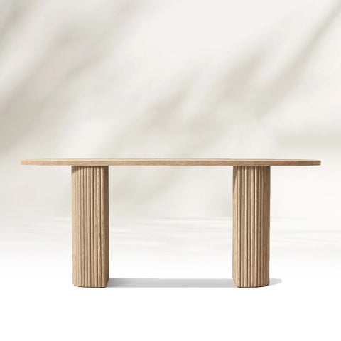 Mulho Plank Wood Console Table