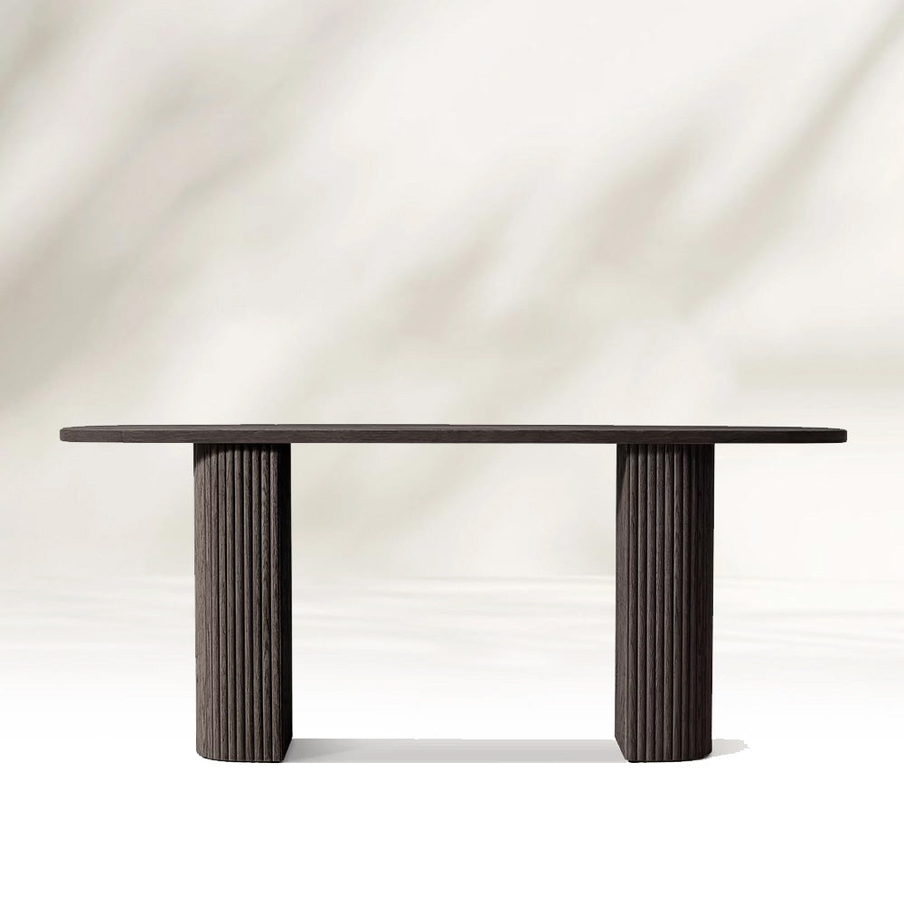 Mulho Plank Wood Console Table