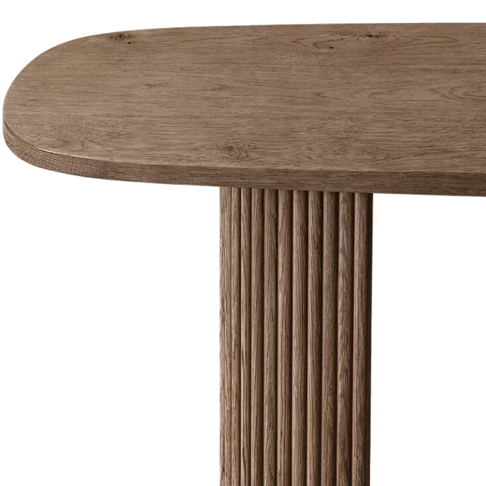 Mulho Plank Wood Console Table