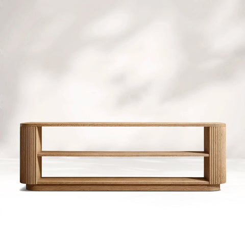 Mulho Wood Sofa Back Console Table