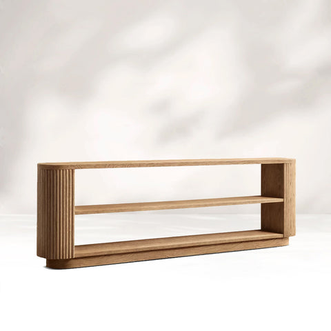 Mulho Wood Sofa Back Console Table