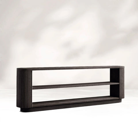 Mulho Wood Sofa Back Console Table