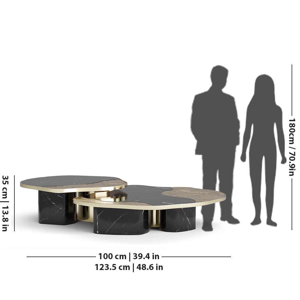 Ophelia Marble Center Table