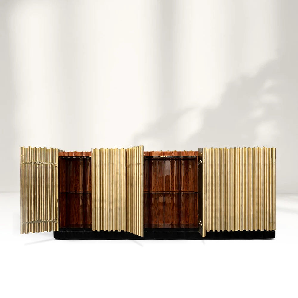 Orchestral Wood Sideboard