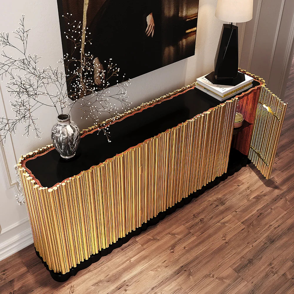 Orchestral Wood Sideboard