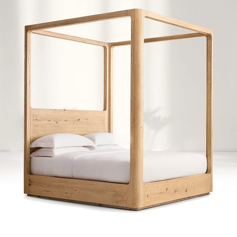 Osla Wood Canopy Bed