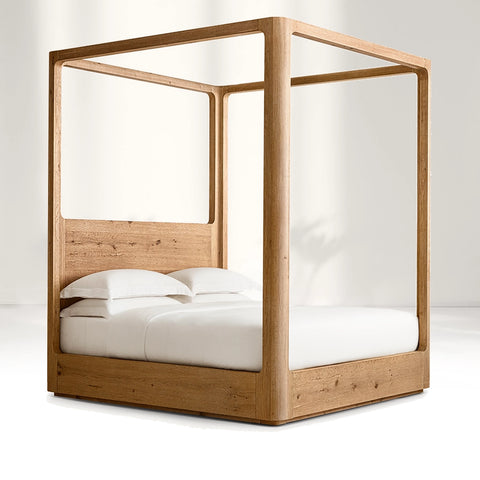 Osla Wood Canopy Bed