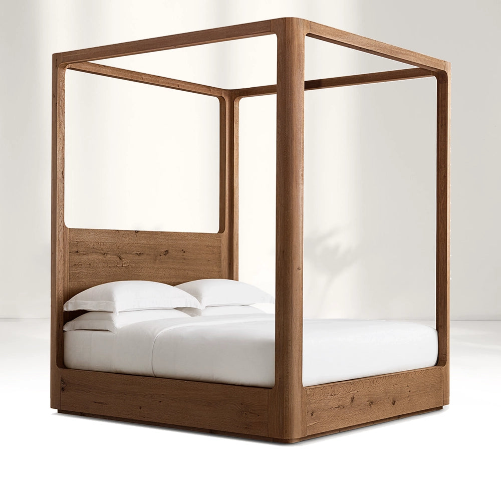 Osla Wood Canopy Bed