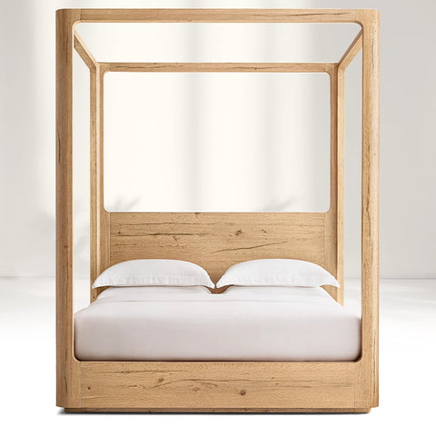 Osla Wood Canopy Bed