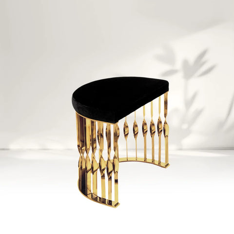 Princess's Crown Gold Bar Stools