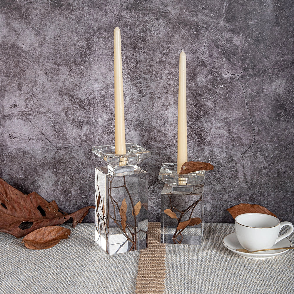 Tree Branches Acrylic Candleholder