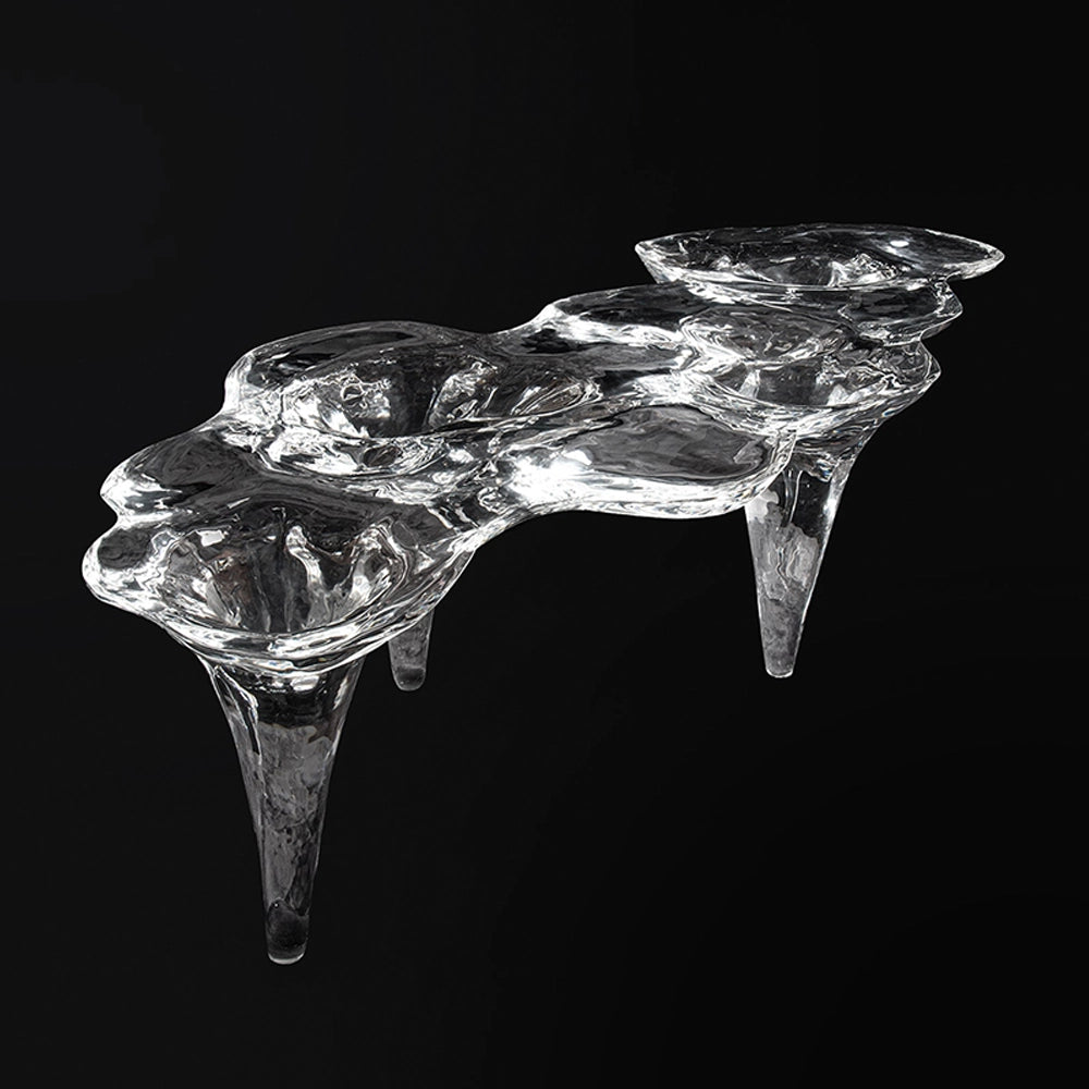 Water Shape Acrylic Coffee Table