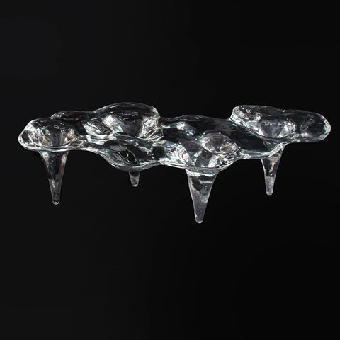 Water Shape Acrylic Coffee Table