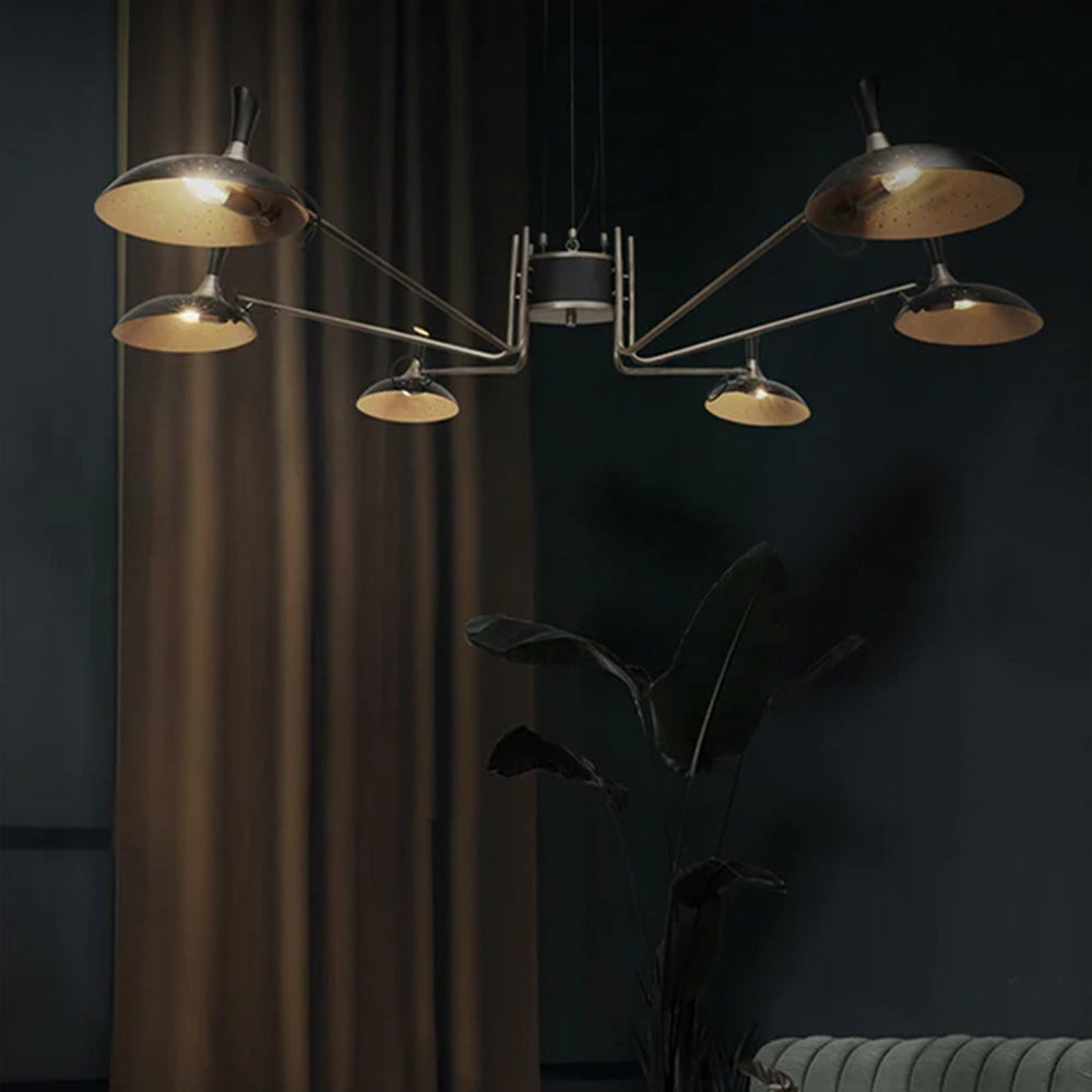 Abbey Suspension Brass Lamp