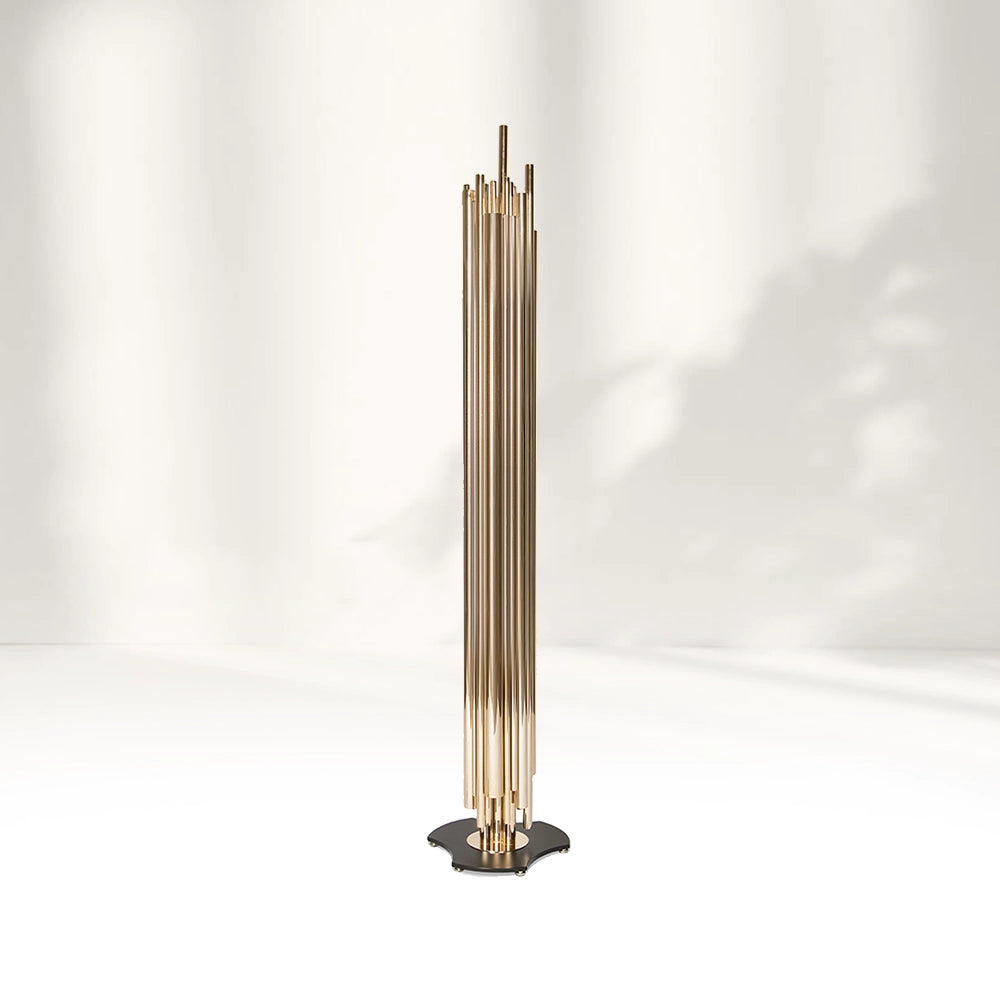 Brubeck Brass Floor Lamp