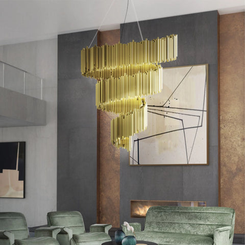 Brubeck Mid-century Modern Chandeliers