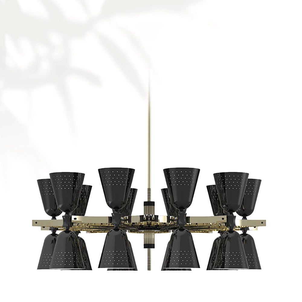 Charles Suspension Brass Lamp