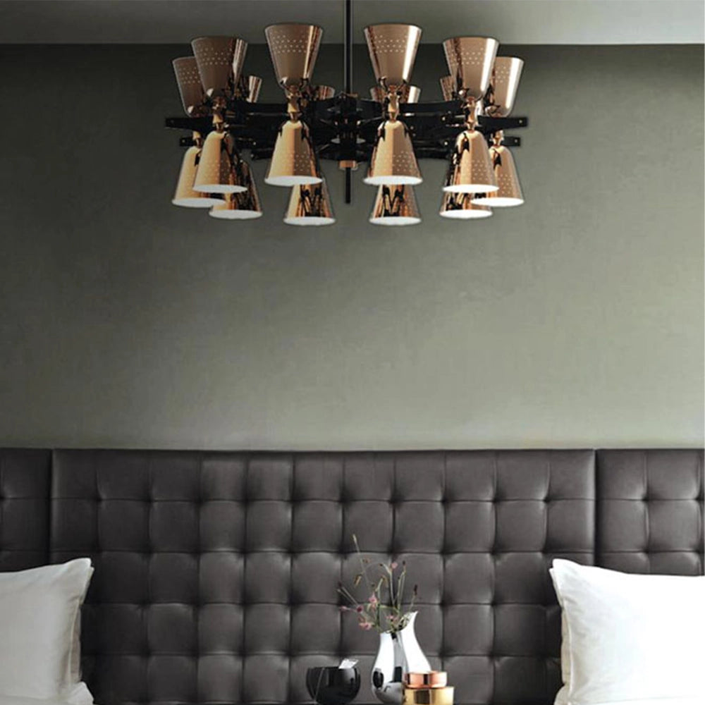 Charles Suspension Brass Lamp