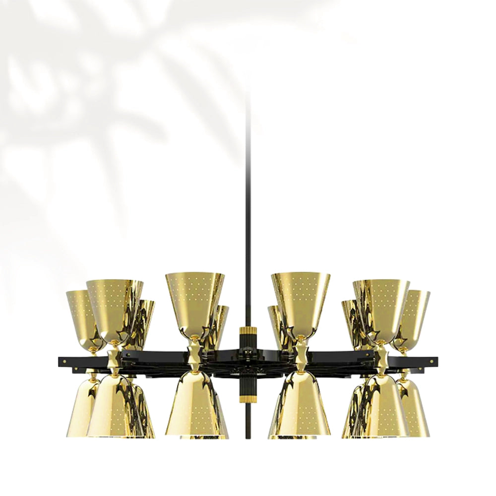 Charles Suspension Brass Lamp