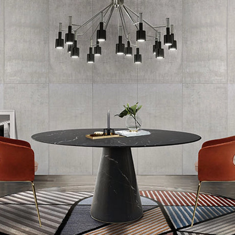 Ella Round Modern Chandelier