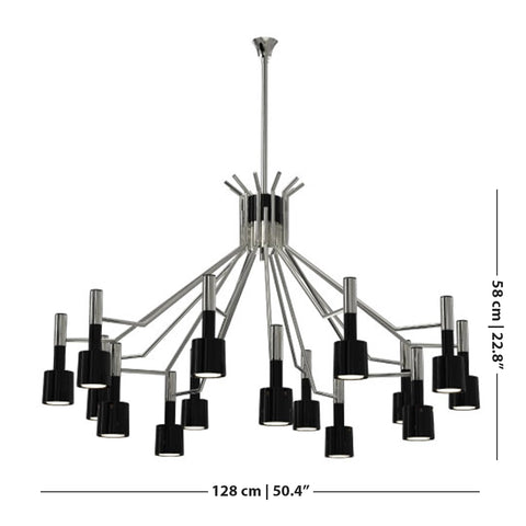 Ella Round Modern Chandelier