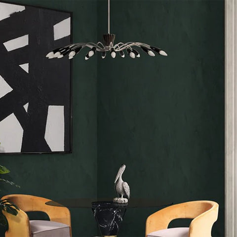 Norah Mid-Century Modern Chandelier