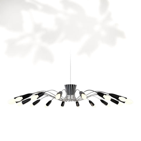 Norah Mid-Century Modern Chandelier