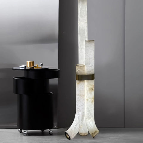 Nova Alabaster Floor Lamp