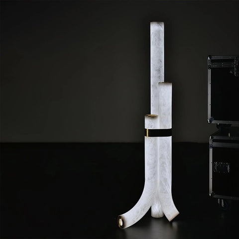 Nova Alabaster Floor Lamp