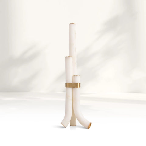 Nova Alabaster Floor Lamp