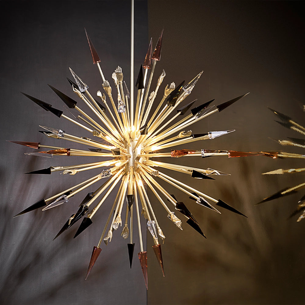 Outburst Brass Chandelier